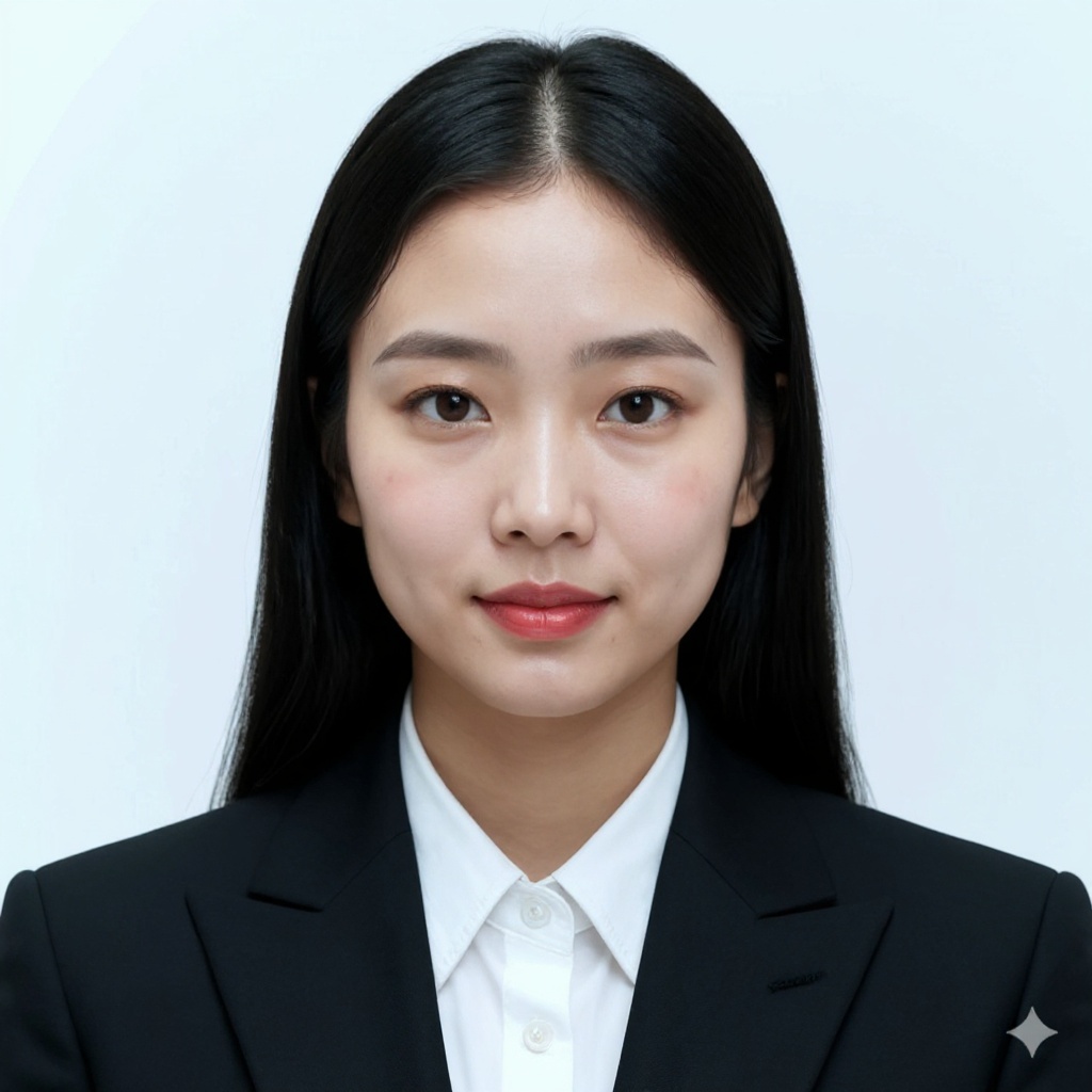 AI 증명사진 예시